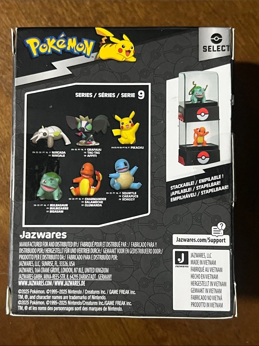Select Pikachu Pokémon Figure - Stackable